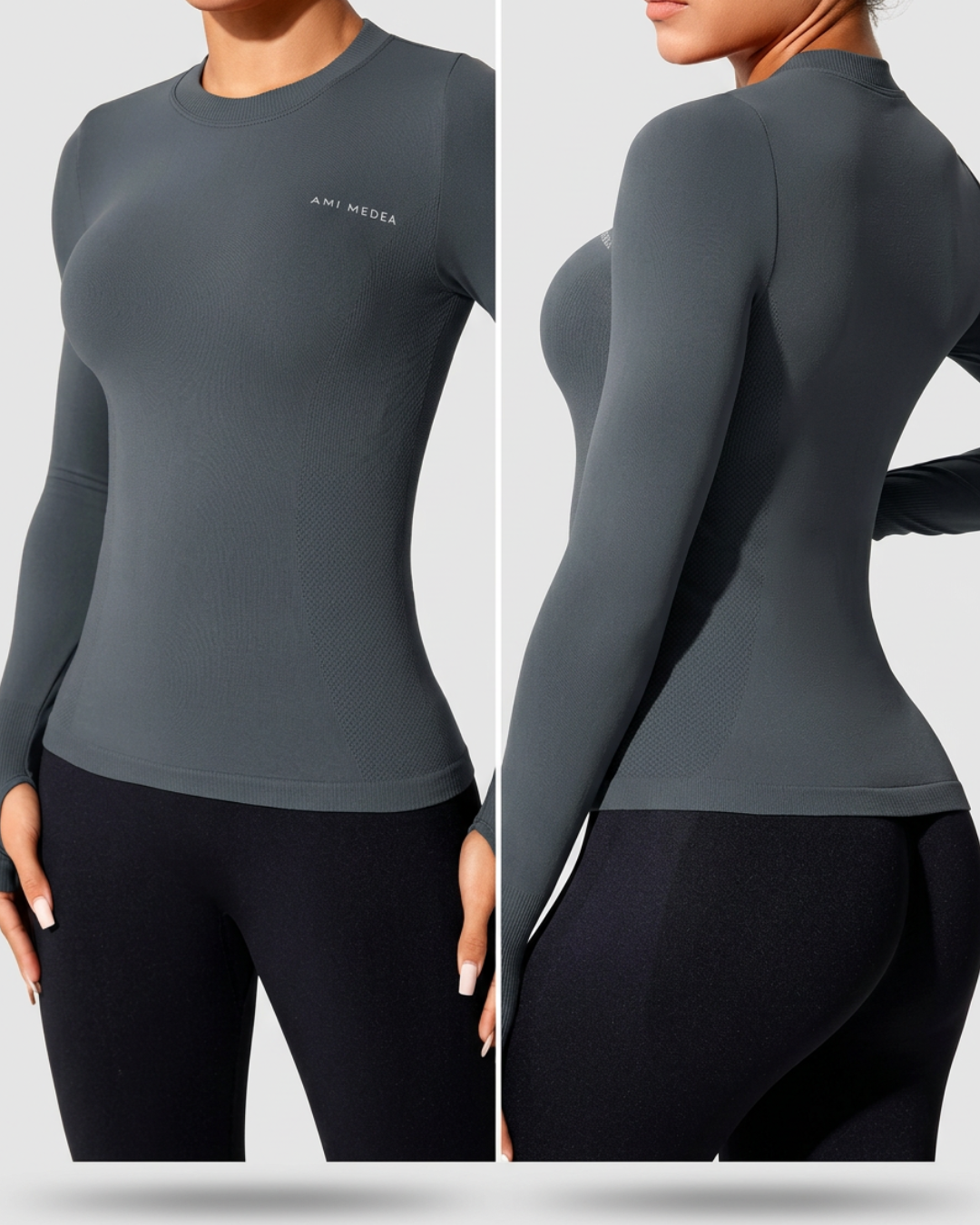 Styledora Essential Seamless Long Sleeve Top
