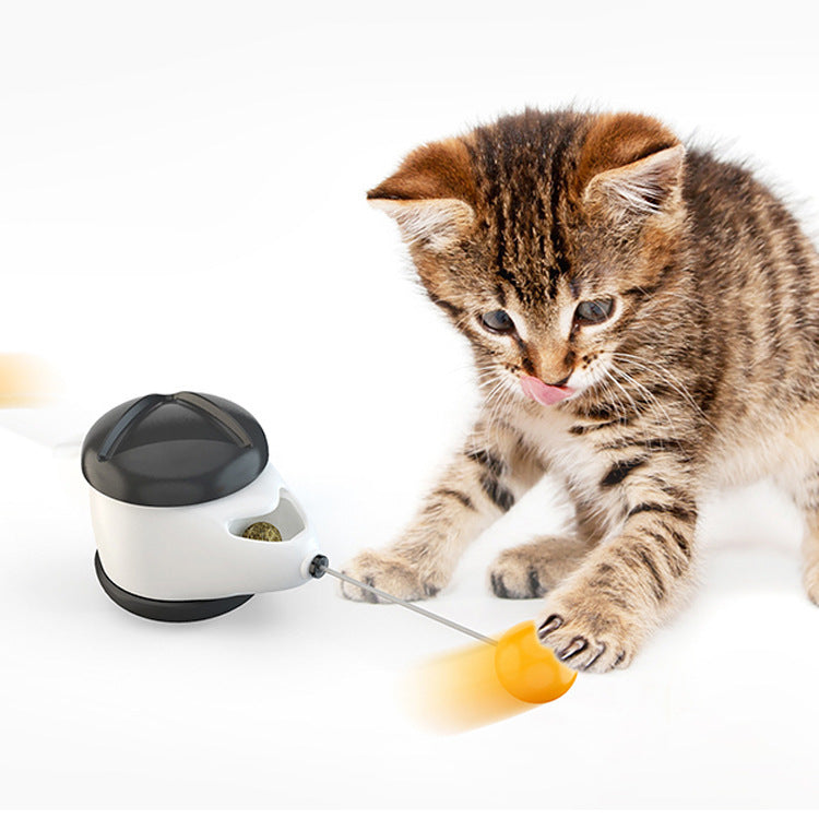 The WobblePaw – Interactive Treat Dispenser Toy for Cats