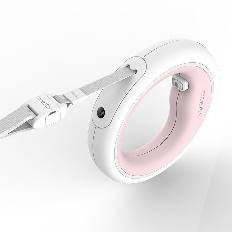 The NightWalk – USB Rechargeable Luminous Retractable Dog Leash