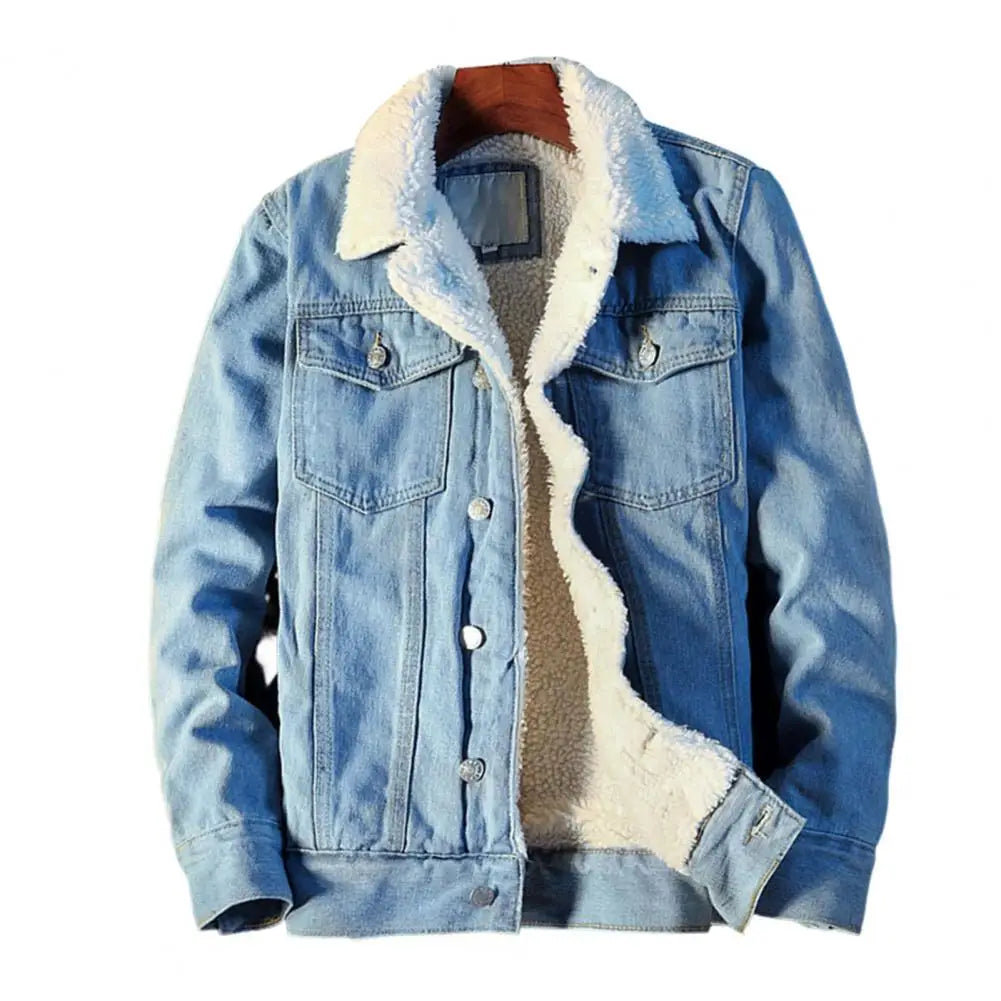 Styledora Heritage Fleece Denim Jacket