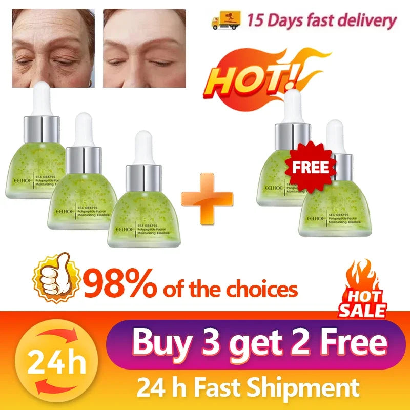 Hyaluronic Acid Anti-Aging Serum Lifting Brightening Dispelling Face Deep Moisturizing Dark Spots Nourishing Improve Elasticity