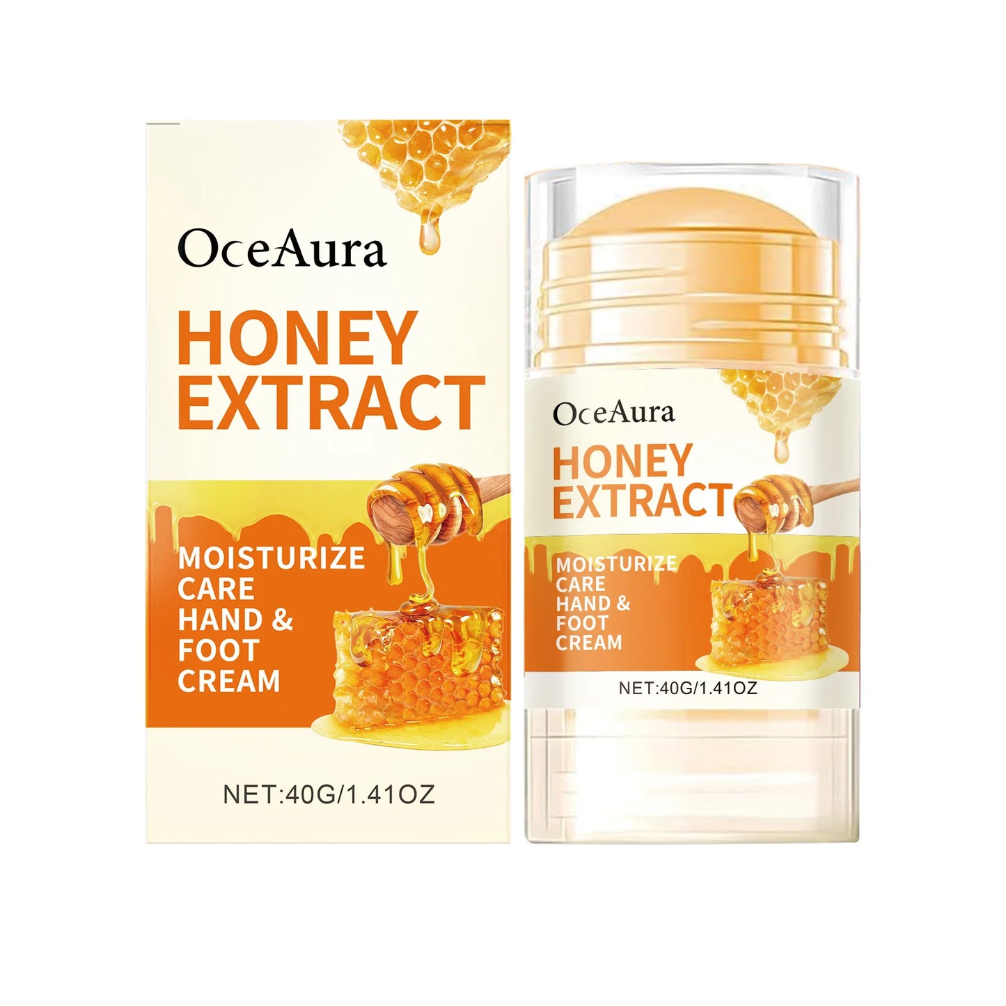 Honey Moisturizing Stick for Hand Foot Skin Care Deep Hydrating Anti Drying Chapping Soften Calluses Heel Cracked Repair Cream