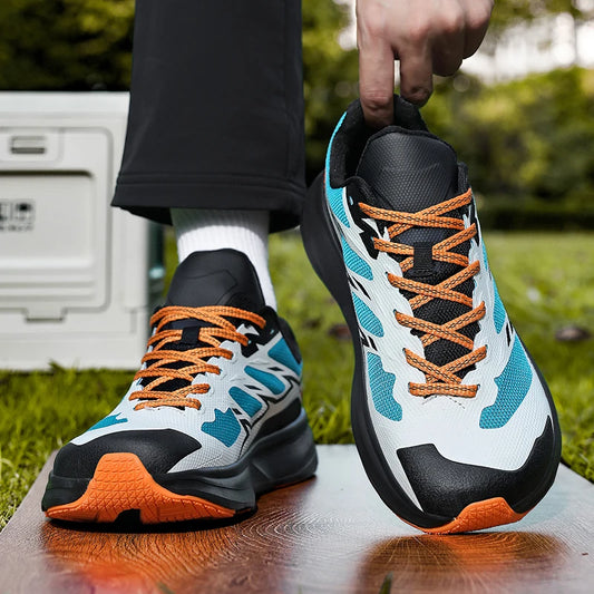 Wide Toe Men Running Sneakers