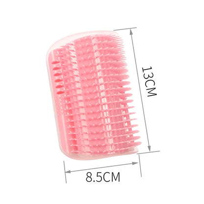 The CornerSpa – Self-Grooming Corner Brush for Cats