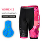Women 3D Padded Cycling Shorts Quick Dry Breathable MTB Bike Shorts