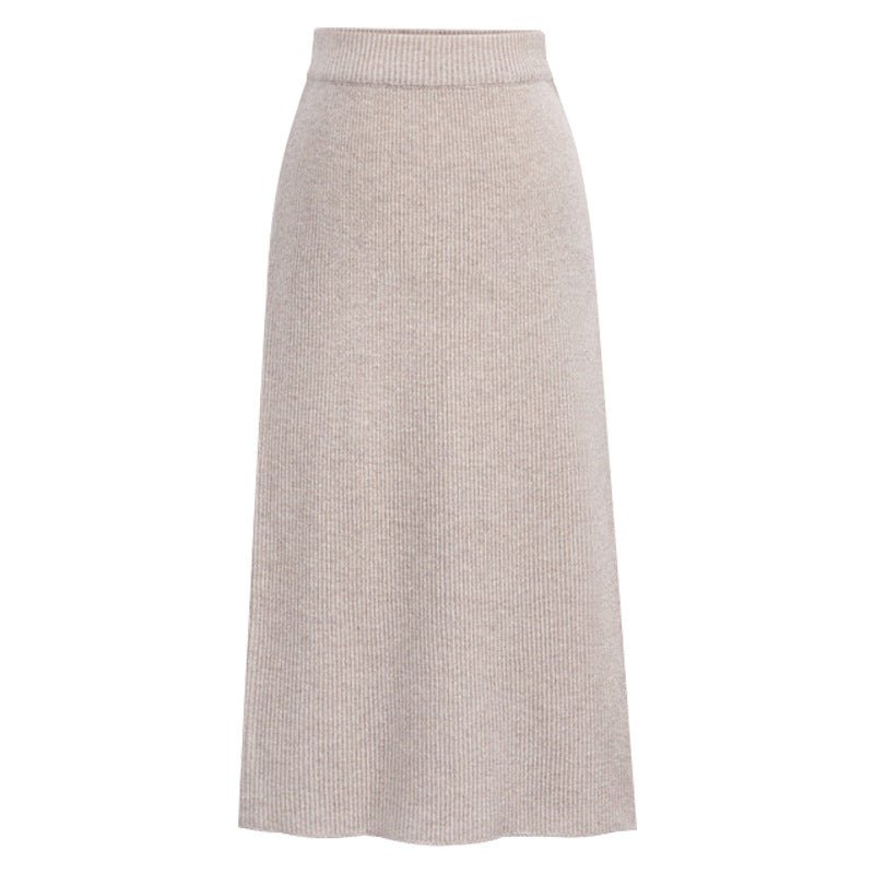 Skirt women's slimming mid-length plus size