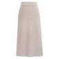 Skirt women's slimming mid-length plus size