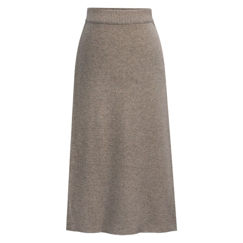 Skirt women's slimming mid-length plus size