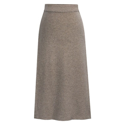 Skirt women's slimming mid-length plus size