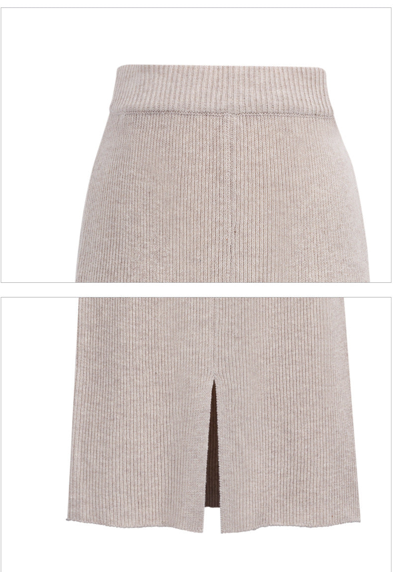 Skirt women's slimming mid-length plus size