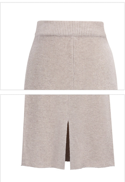 Skirt women's slimming mid-length plus size