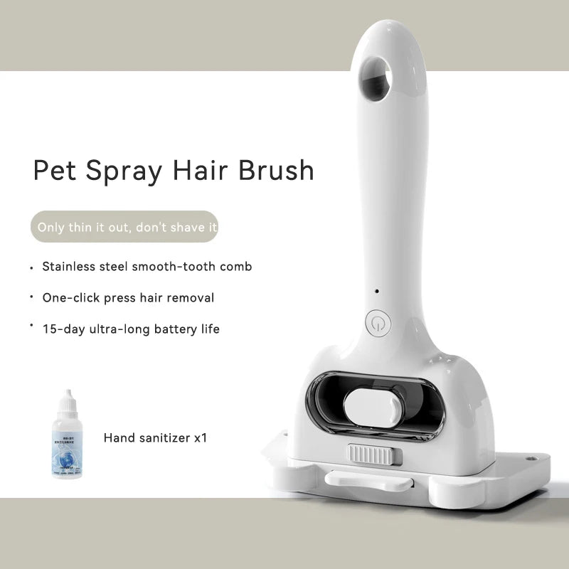 The Grooming Wand – Spray, Comb & Massage in One