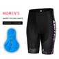 Women 3D Padded Cycling Shorts Quick Dry Breathable MTB Bike Shorts