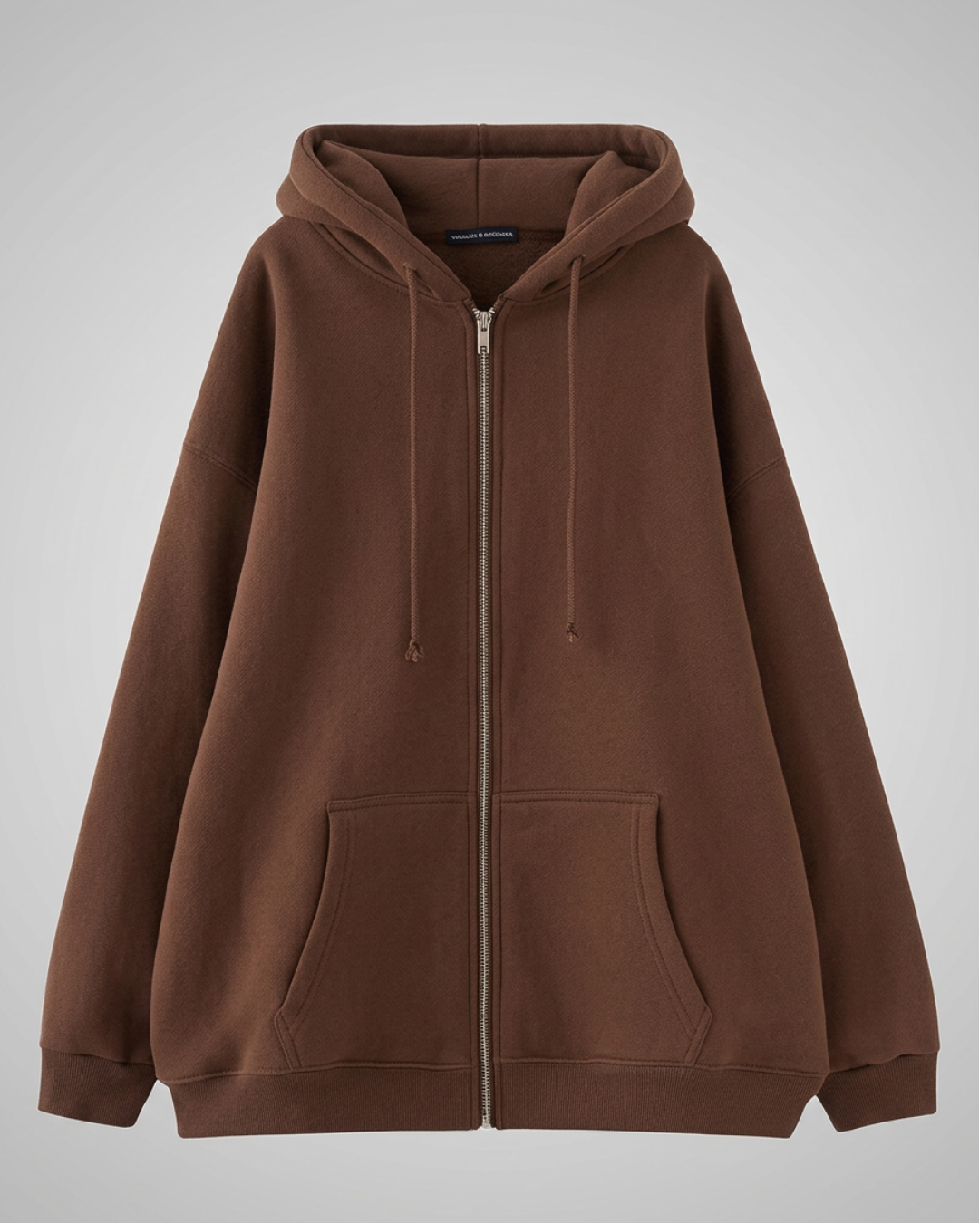 Styledora Essential Oversized Zip Hoodie