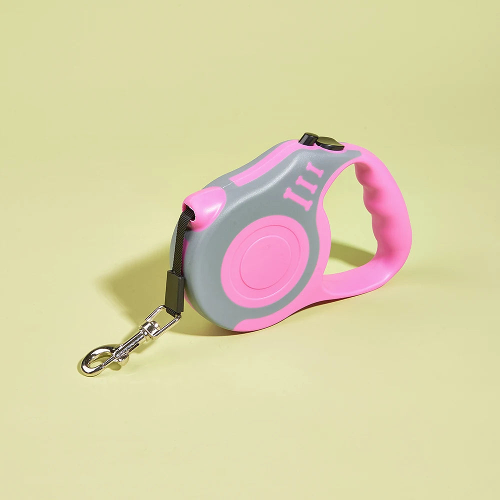 The FreeLine – Retractable Nylon Dog Leash (3m & 5m)