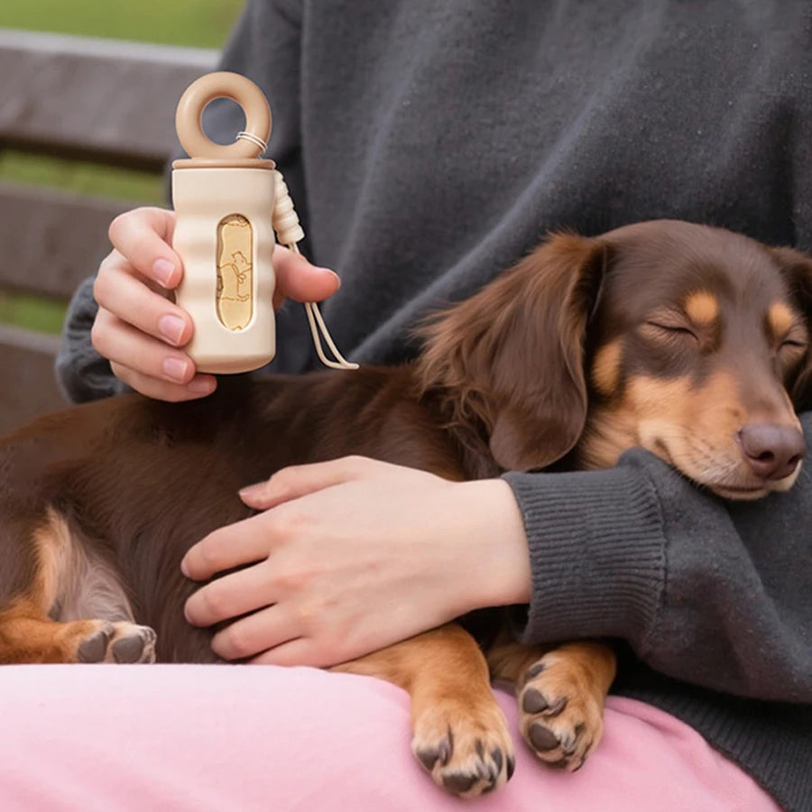 The PoopPal – Portable Dog Poop Bag Dispenser