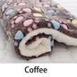 Soft Flannel Pet Sleeping Mat – Dog & Cat Bed | Warm Winter Blanket Cushion