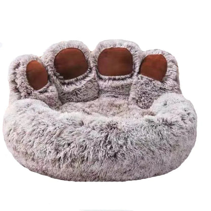 Fluffy Dog Bed – Winter Plush Kennel for Small & Large Dogs | Pet Sofa Cushion