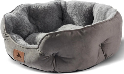 Extra Soft Dog & Cat Bed – Sherpa Fleece Pet Bed | Non-Slip, Machine Washable