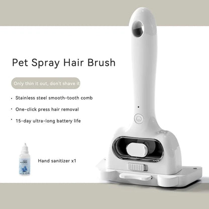 The Grooming Wand – Spray, Comb & Massage in One
