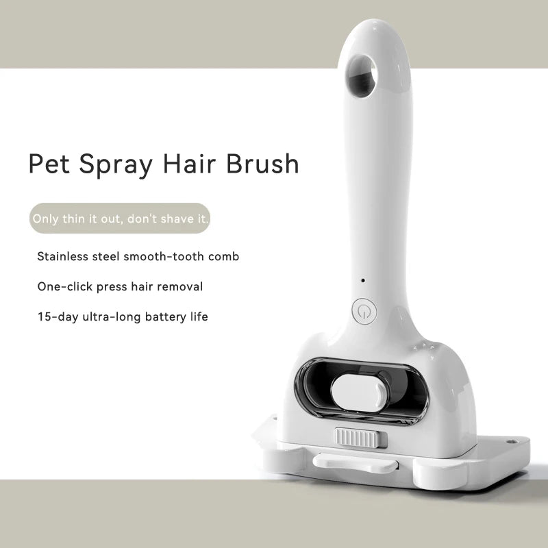 The Grooming Wand – Spray, Comb & Massage in One