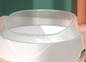 The Purrfect Box – Semi-Enclosed Cat Litter Box with Shovel