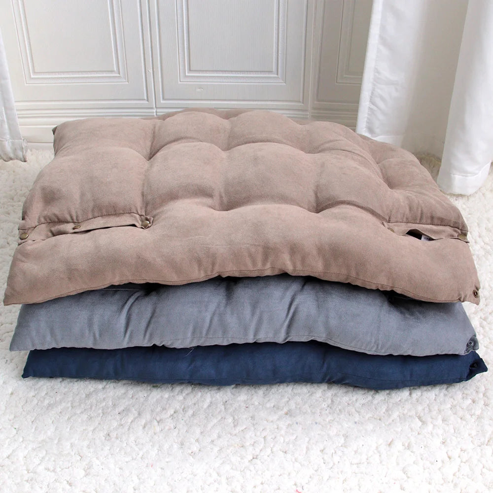 3-in-1 Dog & Cat Bed Mat – Soft, Warm & Washable Pet Cushion