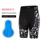 Women 3D Padded Cycling Shorts Quick Dry Breathable MTB Bike Shorts