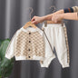 Cartoon Boy Long Sleeve Two-Piece Outfit