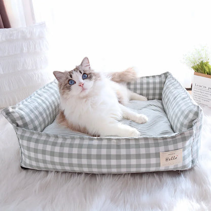 The NapNest – Plush Sofa Bed for Dogs & Cats
