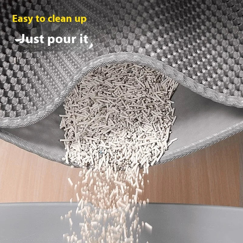The LitterGuard – Waterproof Double-Layer Cat Litter Mat