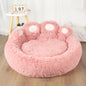 Fluffy Dog Bed – Winter Plush Kennel for Small & Large Dogs | Pet Sofa Cushion