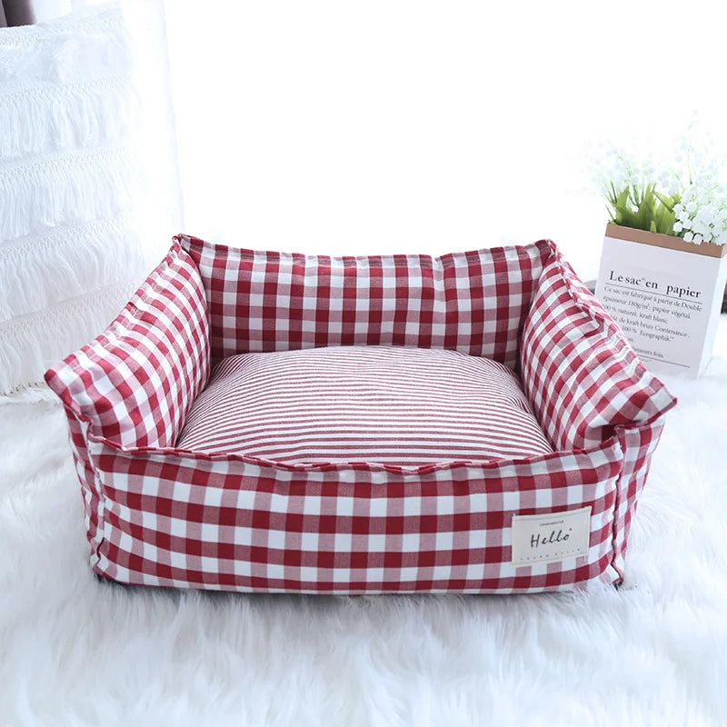 The NapNest – Plush Sofa Bed for Dogs & Cats