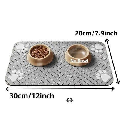 The Clean Bowl Mat – Spill-Proof Pet Feeding Mat