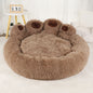 Fluffy Dog Bed – Winter Plush Kennel for Small & Large Dogs | Pet Sofa Cushion