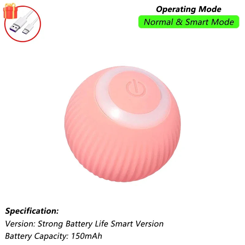 The RollBot – Smart Auto-Rolling Interactive Cat Toy