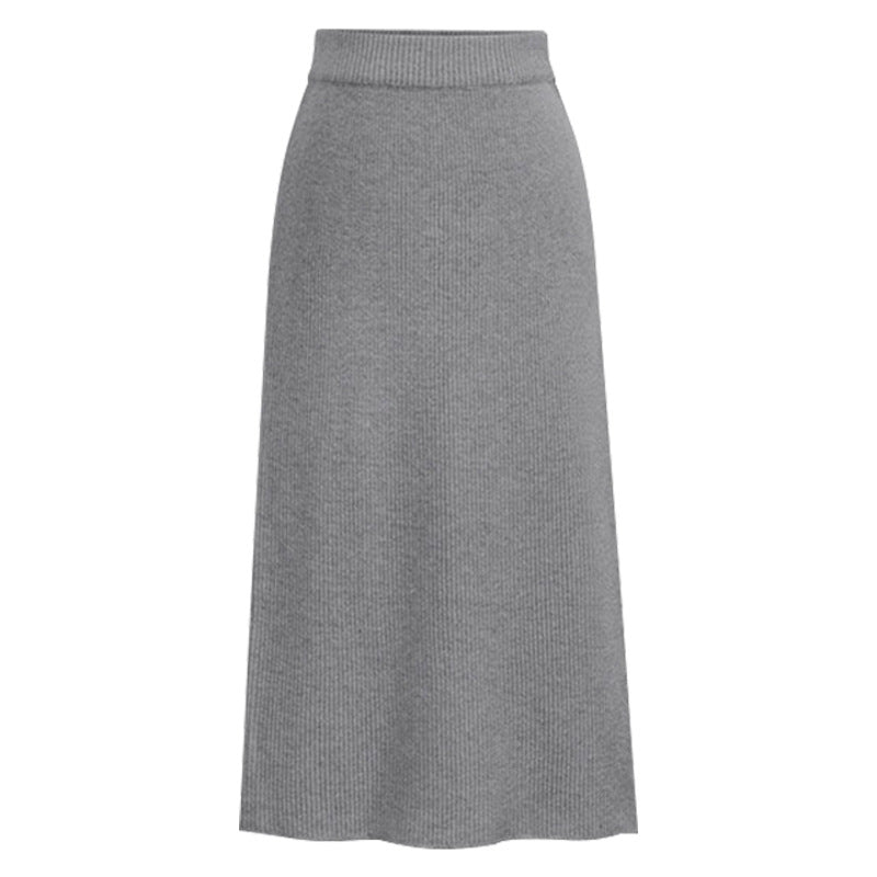 Skirt women's slimming mid-length plus size