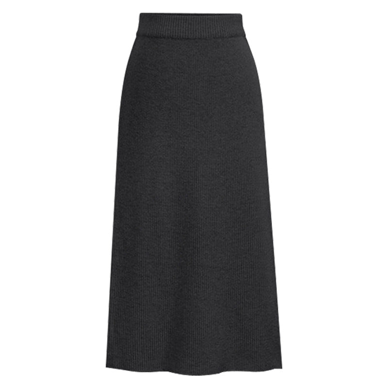 Skirt women's slimming mid-length plus size