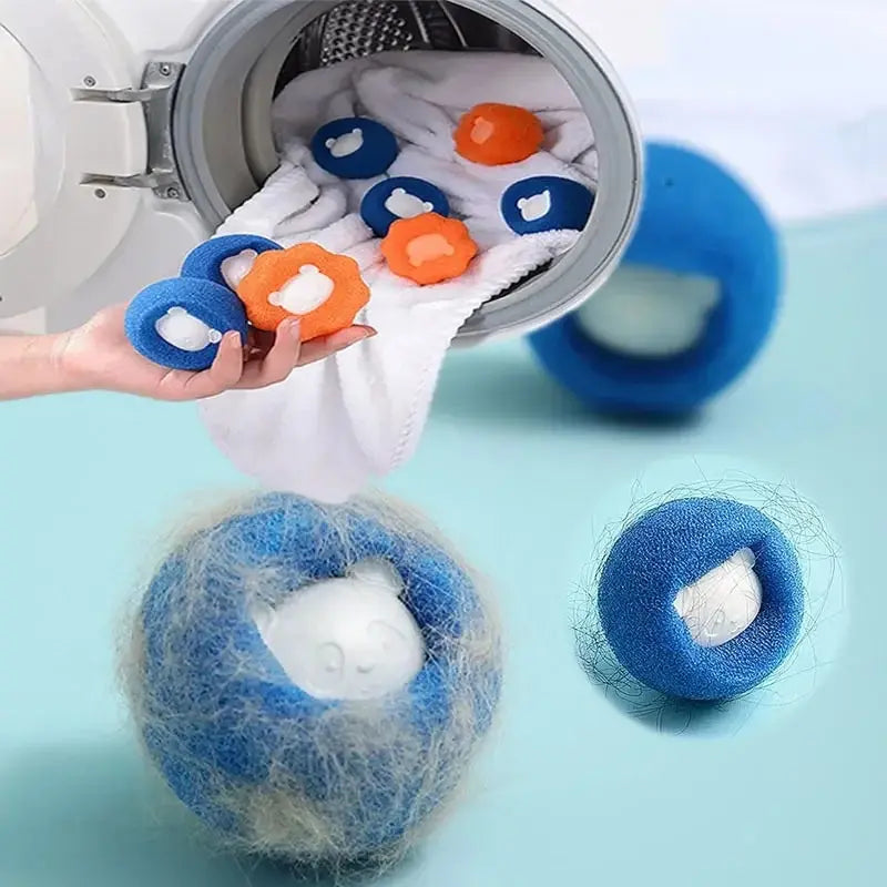 Pet Hair Remover Laundry Balls – Reusable Lint & Fur Catcher