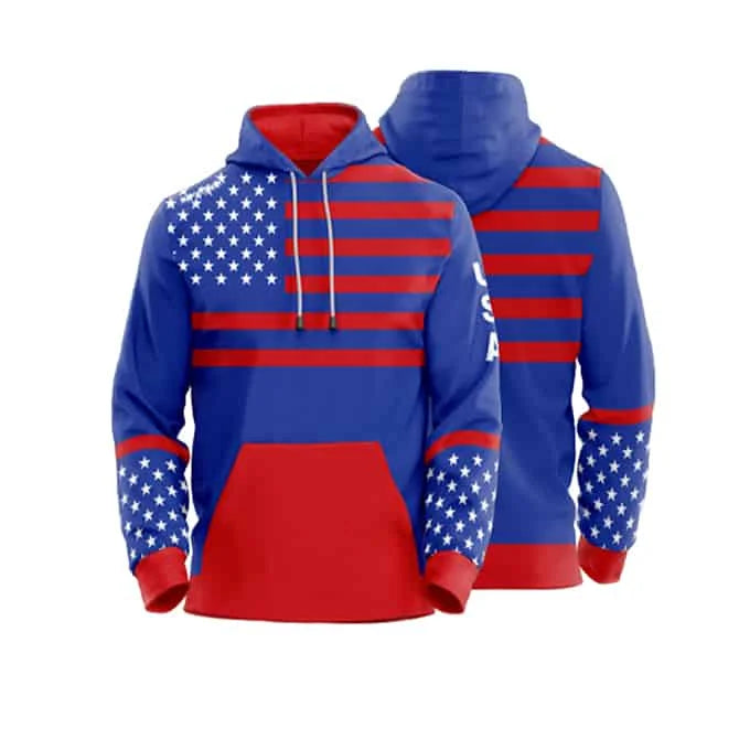 Custom Sublimation Winter Hoodies Personalized