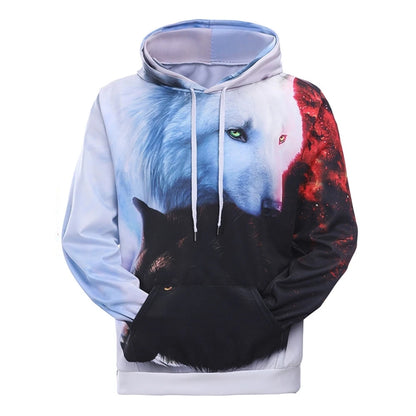 Custom All Print Winter Hoodies Personalized