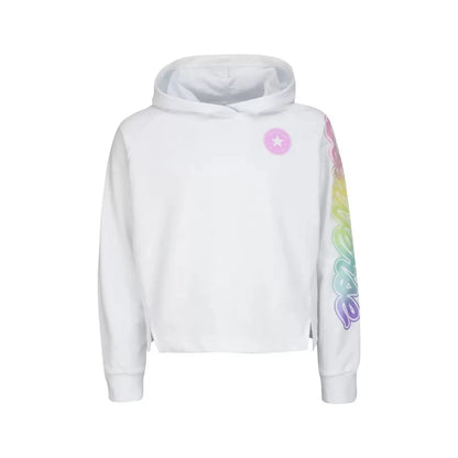 Converse Pullover Logo-Graphic White/Pink  100% Authentic