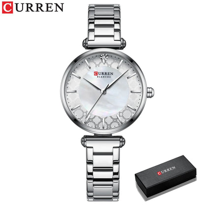 New Fashion Watch Women CURREN Top Brand Ladies Creative Steel Women Bracelet Watches Female Waterproof Clocks Relogio Feminino