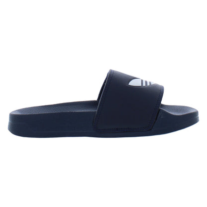 For Adilette Lite Men's Open Toe Sandals Navy Color EVA Sole Slip-On Summer Style 100% Authentic