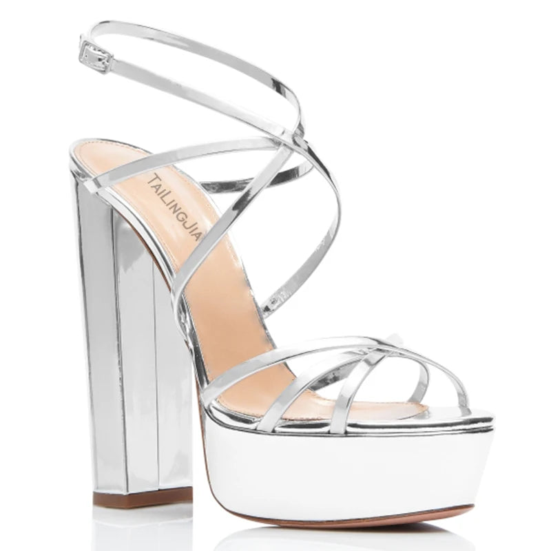 Women Silver Patent