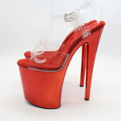 Sexy Super High-heeled Platform Sandals -20cm