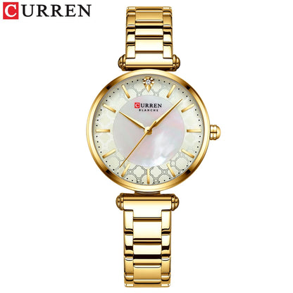 New Fashion Watch Women CURREN Top Brand Ladies Creative Steel Women Bracelet Watches Female Waterproof Clocks Relogio Feminino