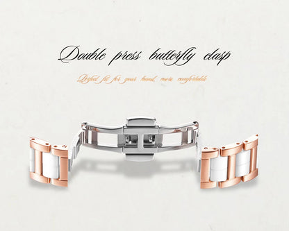LIGE Brand Sunkta Women Watch 2020 Fashion Ladies Ceramic Wrist Watch Women Dress Watches Stainless Steel Waterproof Date Clock