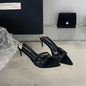 Lace White Heels Hollow Mesh