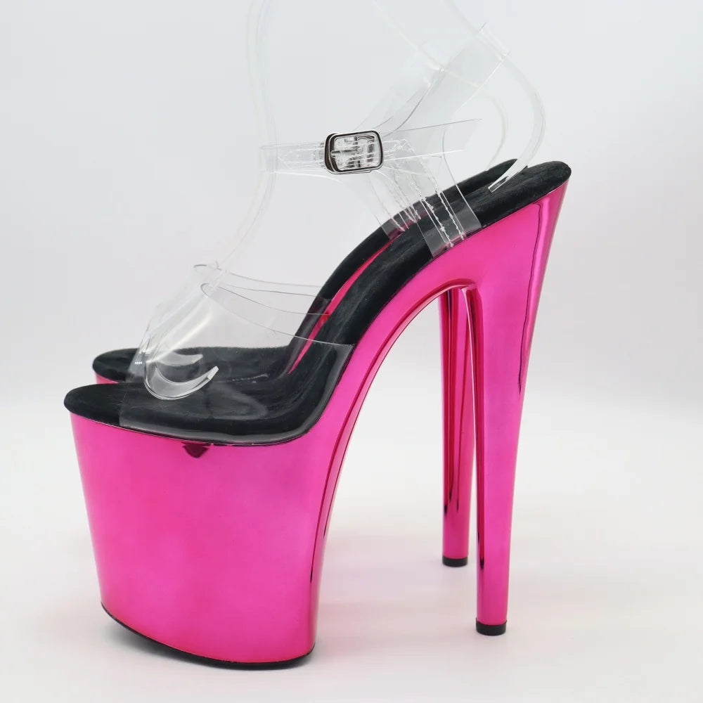 Sexy Super High-heeled Platform Sandals -20cm